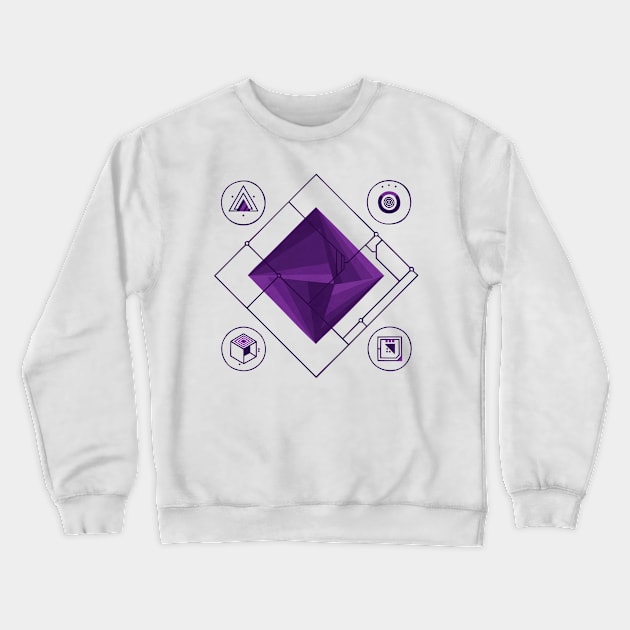 Prism Crewneck Sweatshirt by againstbound